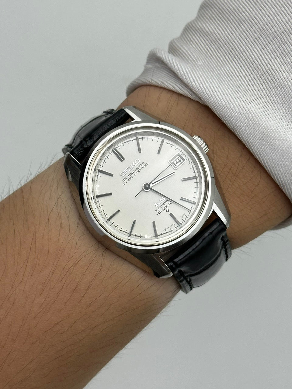 SEIKO KING CHRONOMETER AUTOMATIC HI-BEAT DATE REF. 5625-7040