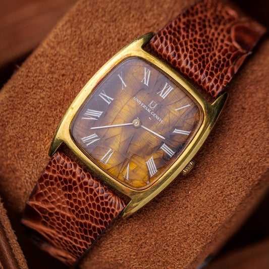 UNIVERSAL GENÈVE SPIDER WEB AMBER DIAL REF. 542114