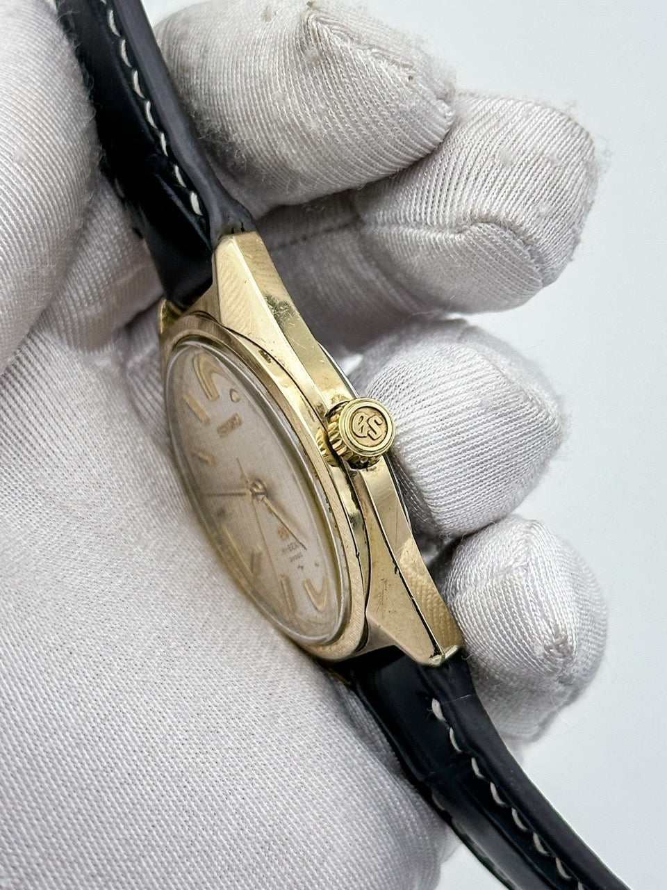 GRAND SEIKO GS HI-BEAT 36000 GOLD CAPPED REF. 4522-8000