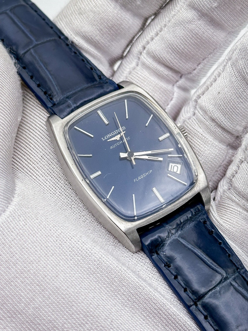 LONGINES FLAGSHIP AUTOMATIC BLUE DIAL REF. 8473