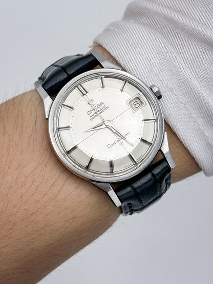 OMEGA CONSTELLATION "PIE PAN" CHRONOMETER AUTOMATIC CROSSHAIR DIAL REF. 14902