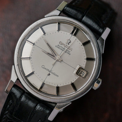 OMEGA CONSTELLATION "PIE PAN" CHRONOMETER AUTOMATIC CROSSHAIR DIAL REF. 14902