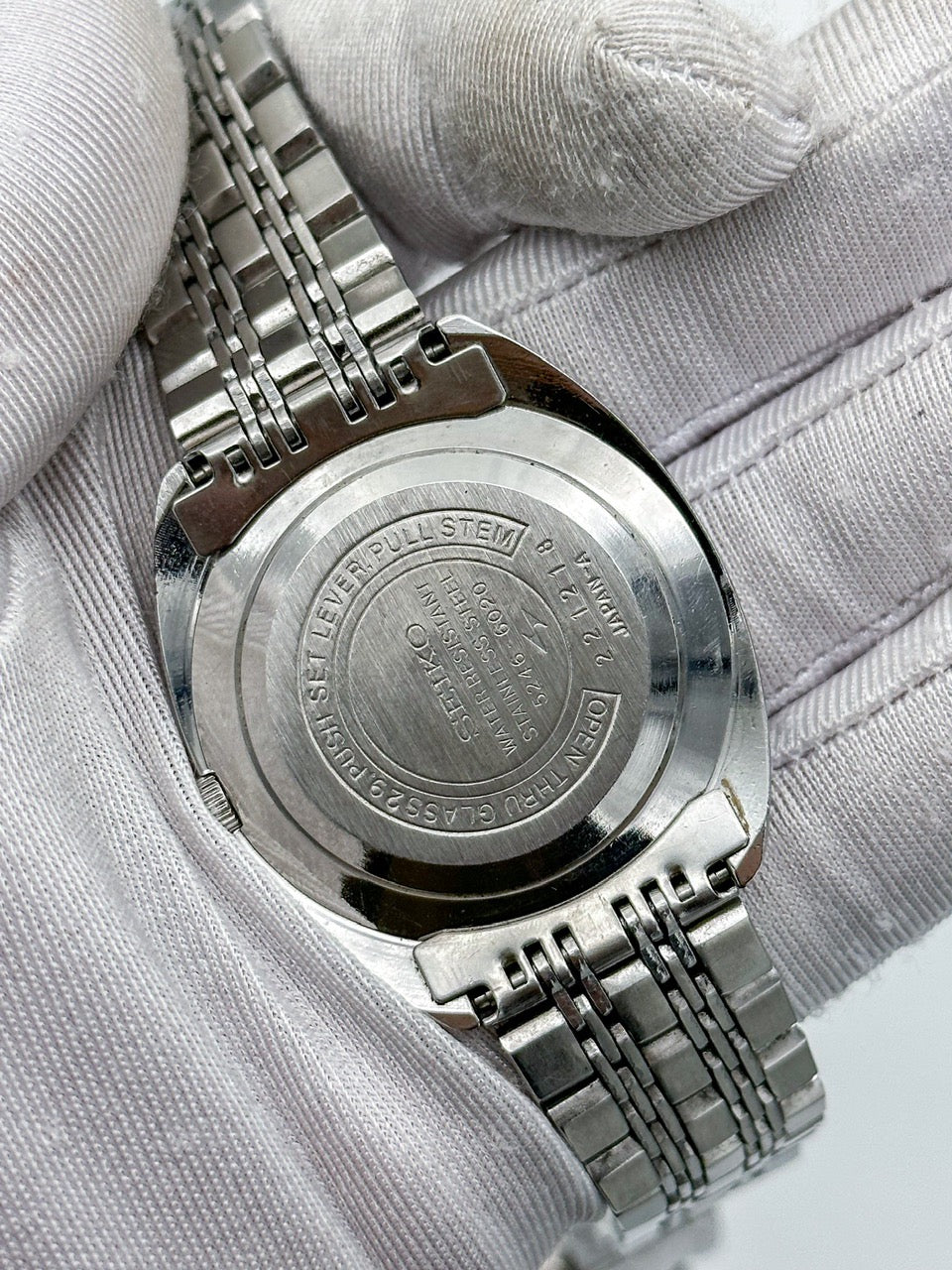 SEIKO KING KS AUTOMATIC HI-BEAT GREY DIAL REF. 5246-6020 SEIKO KING KS AUTOMATIC HI-BEAT GREY DIAL REF. 5246-6020