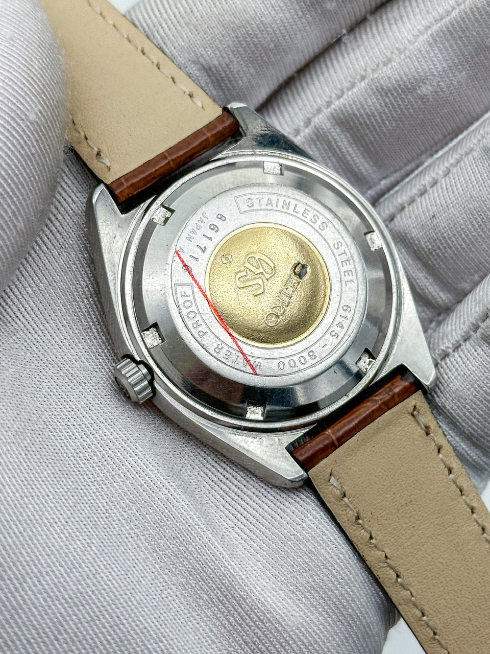 GRAND SEIKO AUTOMATIC HI-BEAT 36000 REF. 6145-8000
