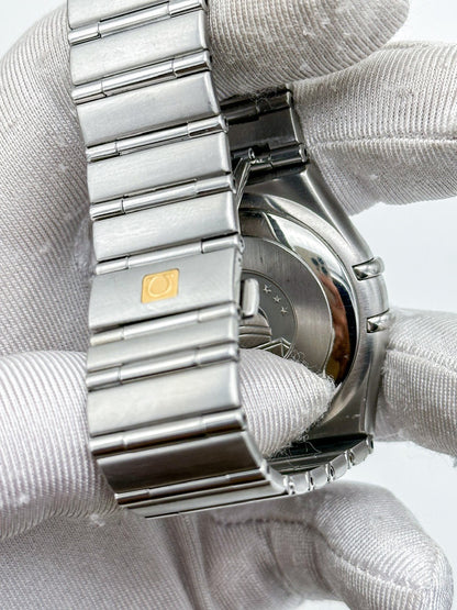OMEGA CONSTELLATION AUTOMATIC CHRONOMETER BLUE LINEN DIAL REF. 368.1201