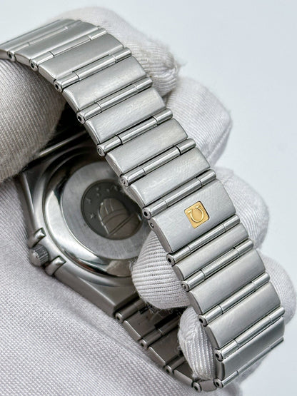 OMEGA CONSTELLATION AUTOMATIC CHRONOMETER BLUE LINEN DIAL REF. 368.1201