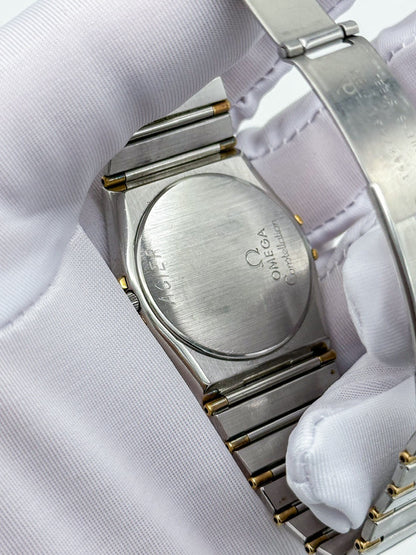 OMEGA CONSTELLATION DAY-DATE 18K YELLOW GOLD & STEEL REF. 396.1080