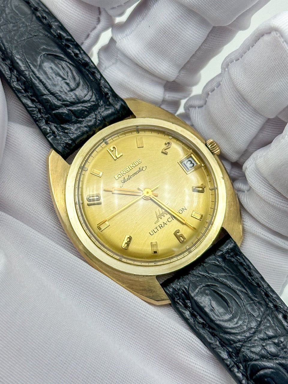 {FULL SET} LONGINES ULTRA-CHRON AUTOMATIC 10K GOLD FILLED REF. 2891-431