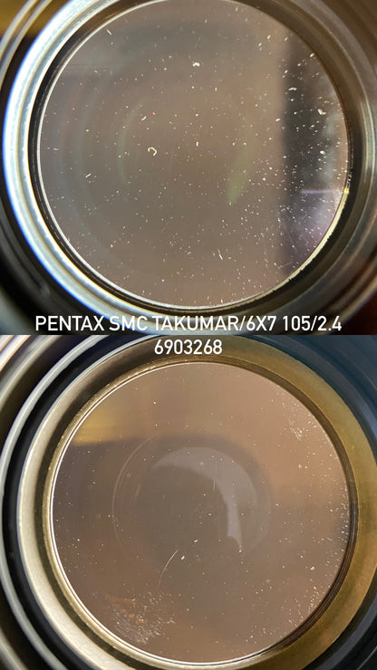 PENTAX S.M.C TAKUMAR 6X7 105MM F2.4 PORTRAIT LENS