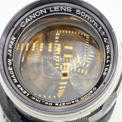 CANON 50MM 1:1,4 F1,4 LTM (LEICA M39) STANDARD LENS