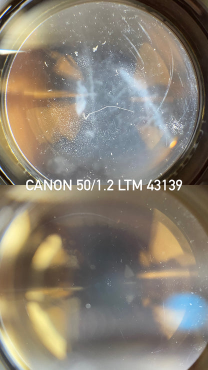 CANON 50MM 1:1,2 F1,2 LTM (LEICA M39) SUPER FAST