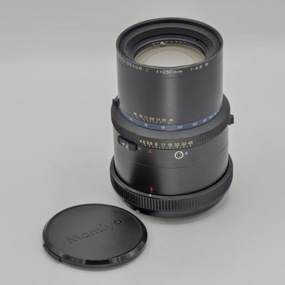 MAMIYA RZ 67 PRO + SEKOR Z 250MM F4.5 + TTL EYE-LEVEL VIEWFINDER