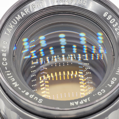 PENTAX S.M.C TAKUMAR 6X7 105MM F2.4 PORTRAIT LENS