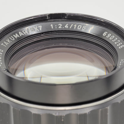 PENTAX S.M.C TAKUMAR 6X7 105MM F2.4 PORTRAIT LENS
