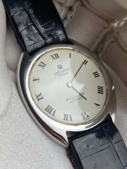UNIVERSAL GENÈVE WHITE SHADOW AUTOMATIC ULTRA THIN REF. 866101